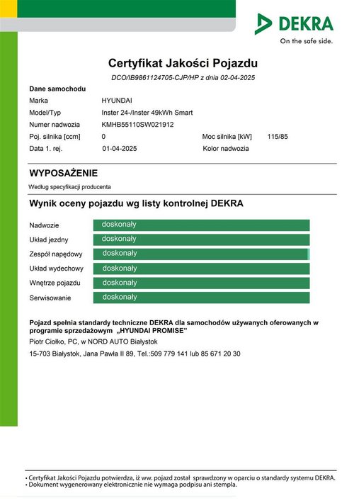 HYUNDAI Inster 24-